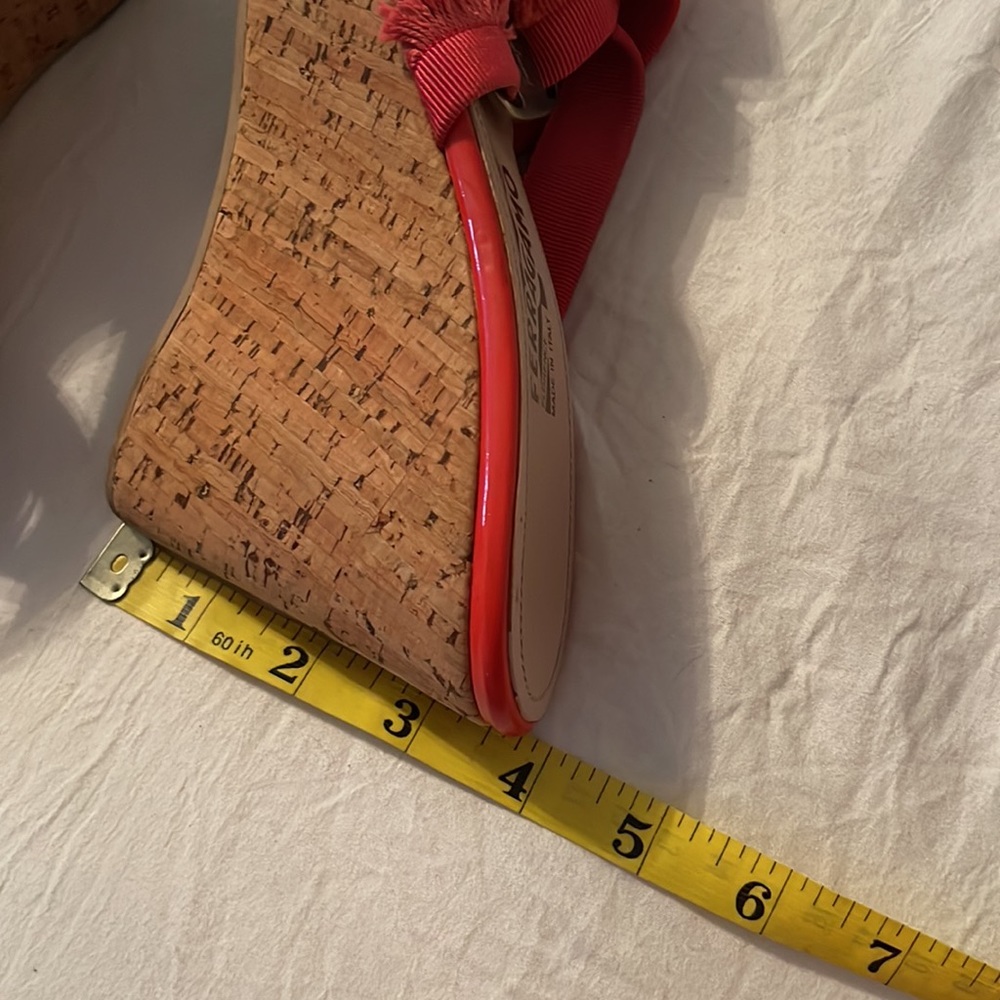 SALVATORE FERRAGAMO CORAL PLATFORMS - Picture 4 of 5